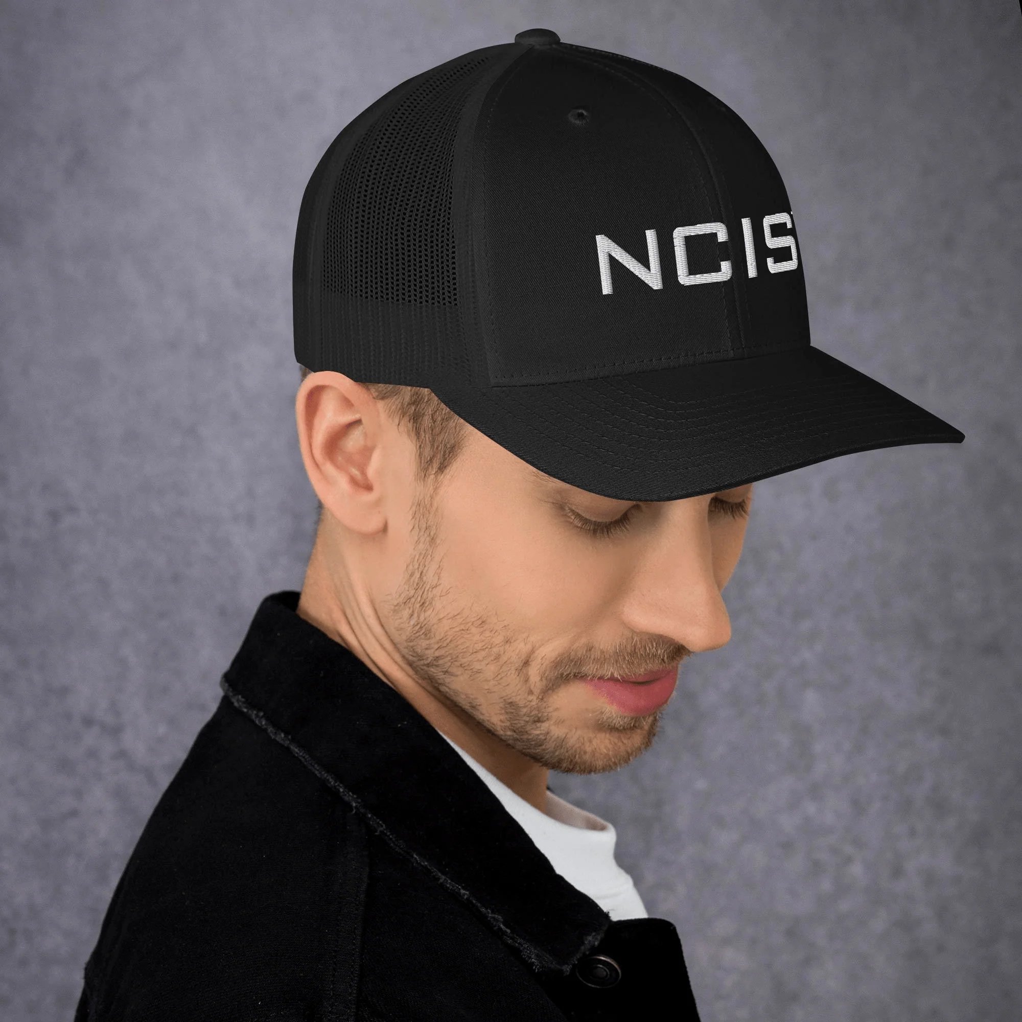 NCIS Logo Retro Trucker Hat - Image 6