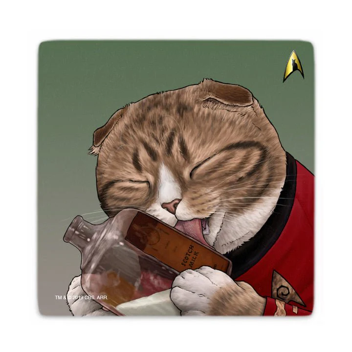 Star Trek: The Original Series Cats Coaster Set of 4 - Image 3