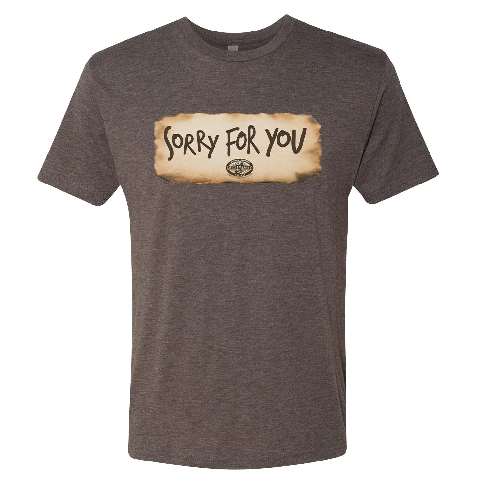 Survivor Sorry For You Men's Tri-Blend T-Shirt - Image 3