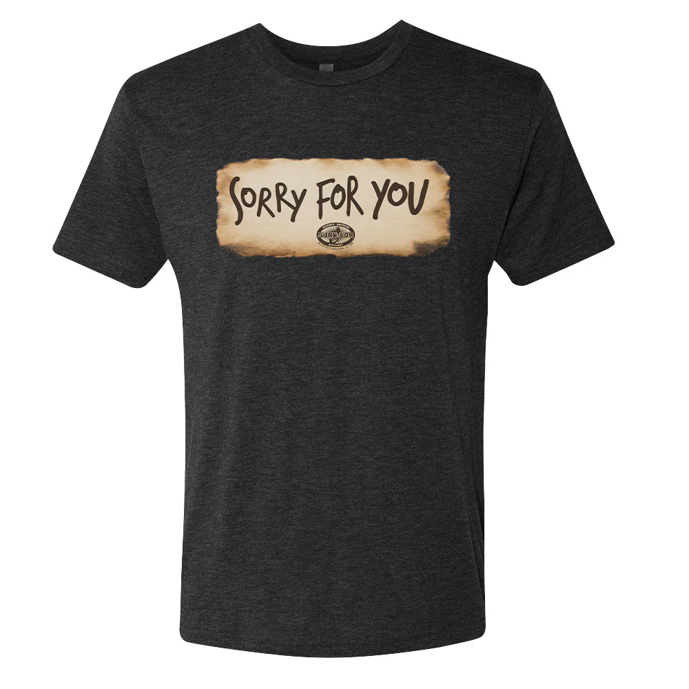 Survivor Sorry For You Men's Tri-Blend T-Shirt - Image 5