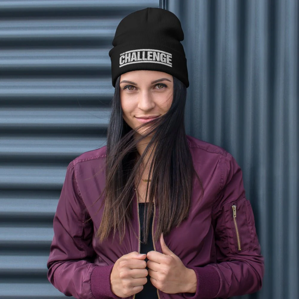 The Challenge Embroidered Beanie - Image 3