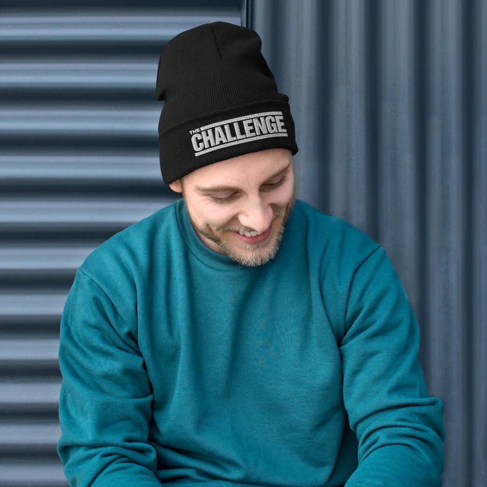 The Challenge Embroidered Beanie - Image 4