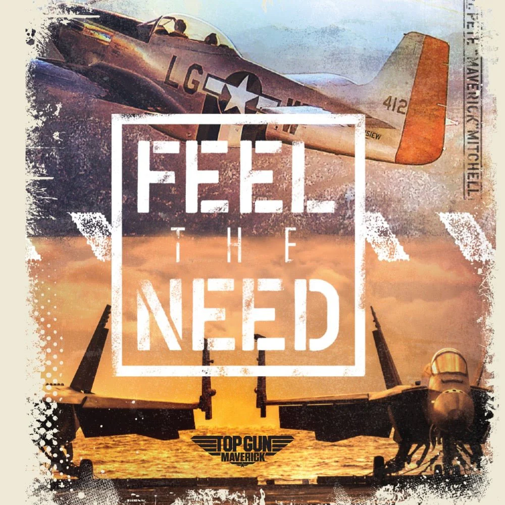 Top Gun: Maverick Feel The Need Sherpa Blanket - Image 3