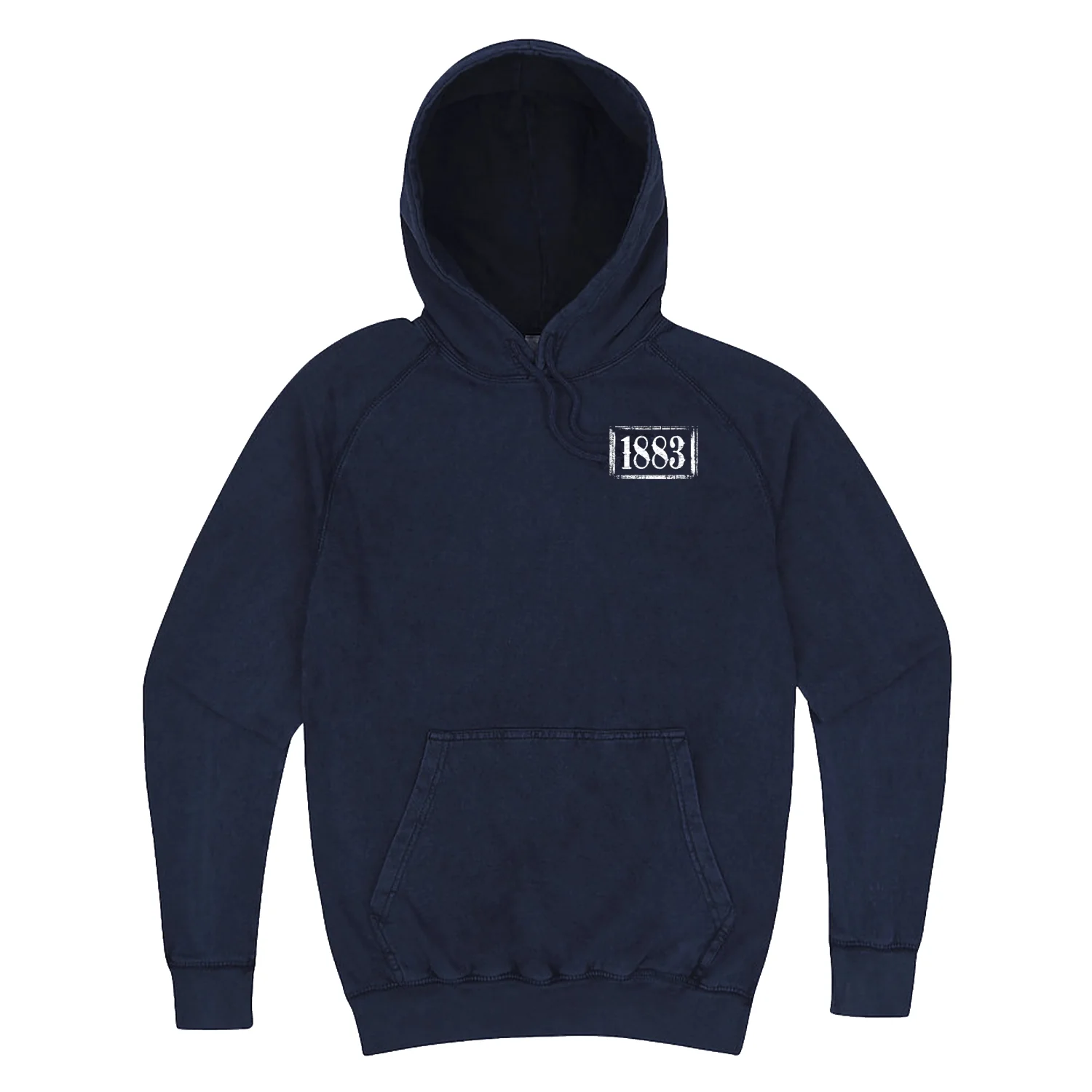 Yellowstone 1883 Logo Distressed Hooded Sweatshirt - Image 4