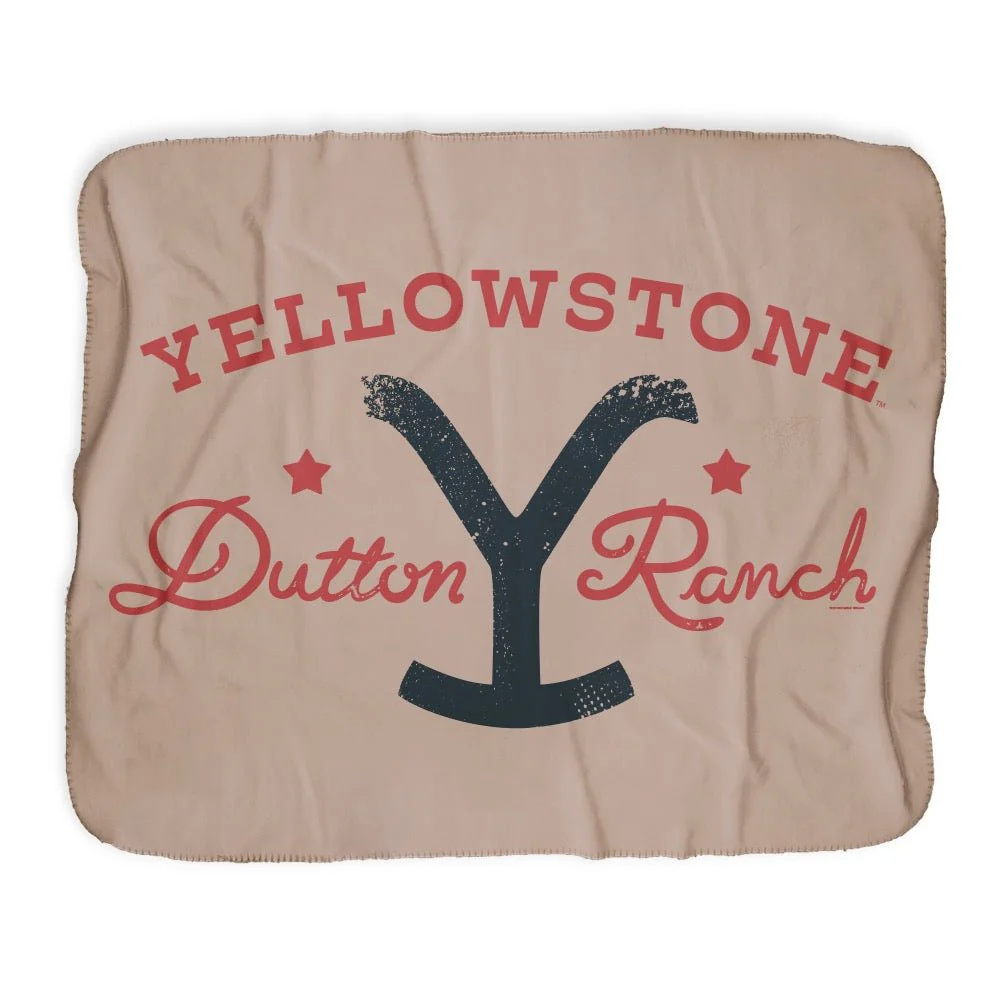 Yellowstone Dutton Ranch Star Sherpa Blanket - Image 4