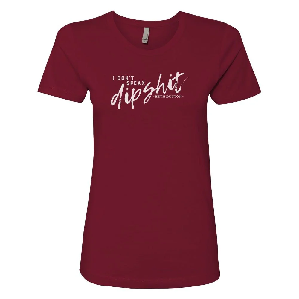 Yellowstone I Don't Speak Women's Short Sleeve T-Shirt - Image 4