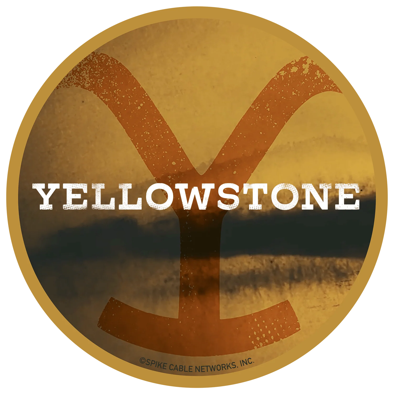 Yellowstone Logo Scenery Sticker Assorted Pack of 3 - Image 5