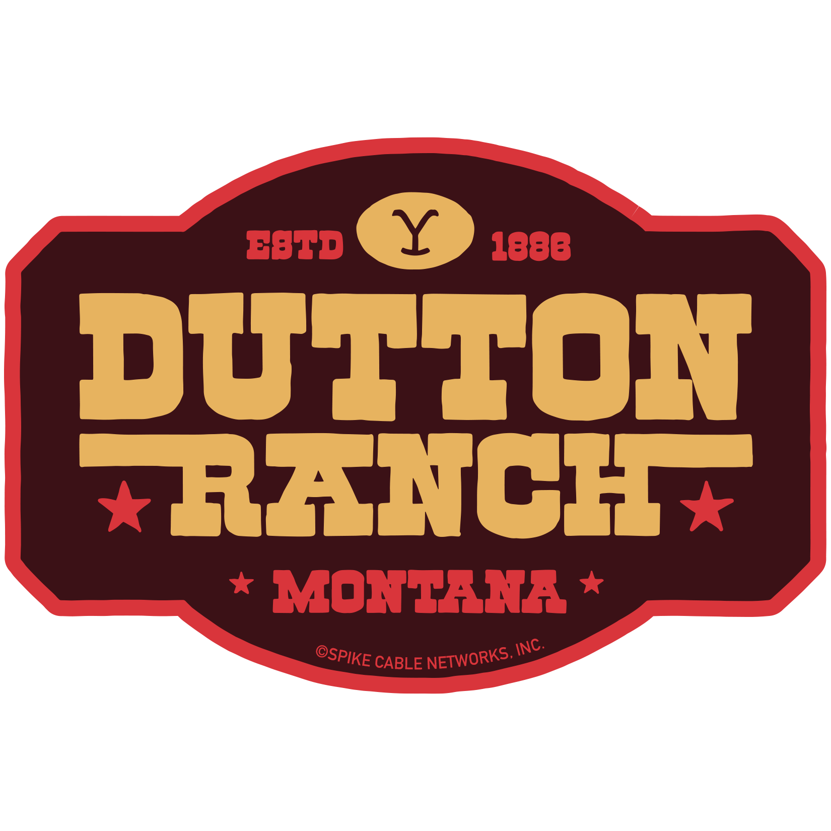Yellowstone Dutton Ranch Patches Stickers Assorted Pack of 3 - Image 5
