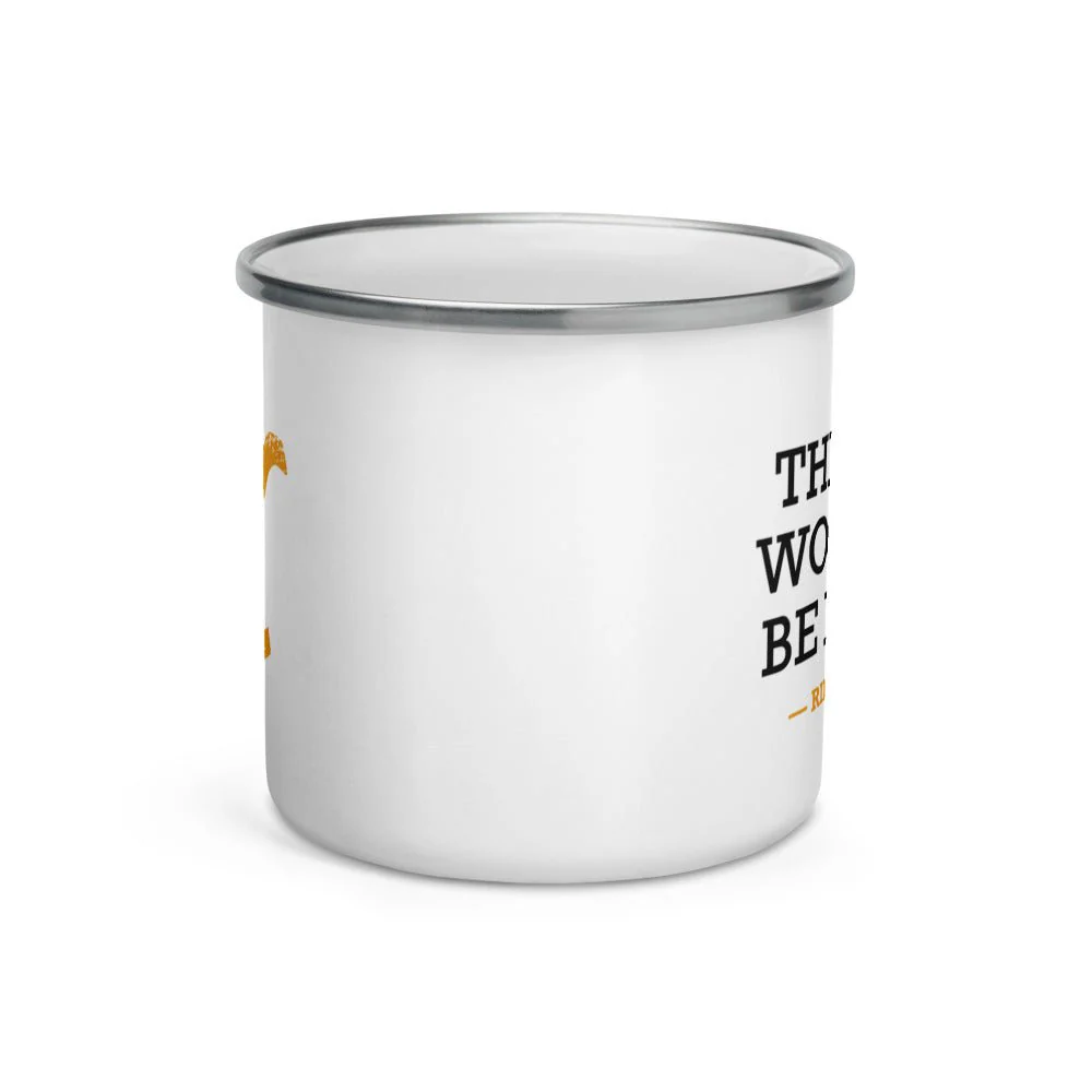 Yellowstone Rip Wheeler There's Work To Be Done Enamel Mug - Image 4